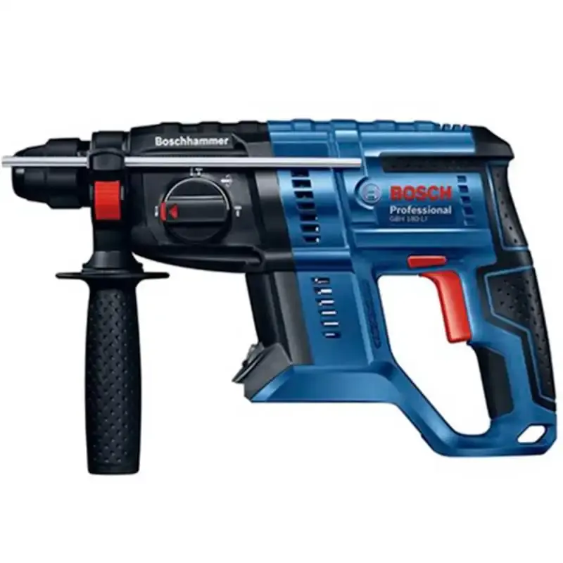 Martelete SDS Plus 18V BRUSHLESS 2,3KG GBH 180-LI Kit 2 Peças c/ Kit Brocas, 2 Baterias Bolsa BOSCH Bivolt — fotografia 4
