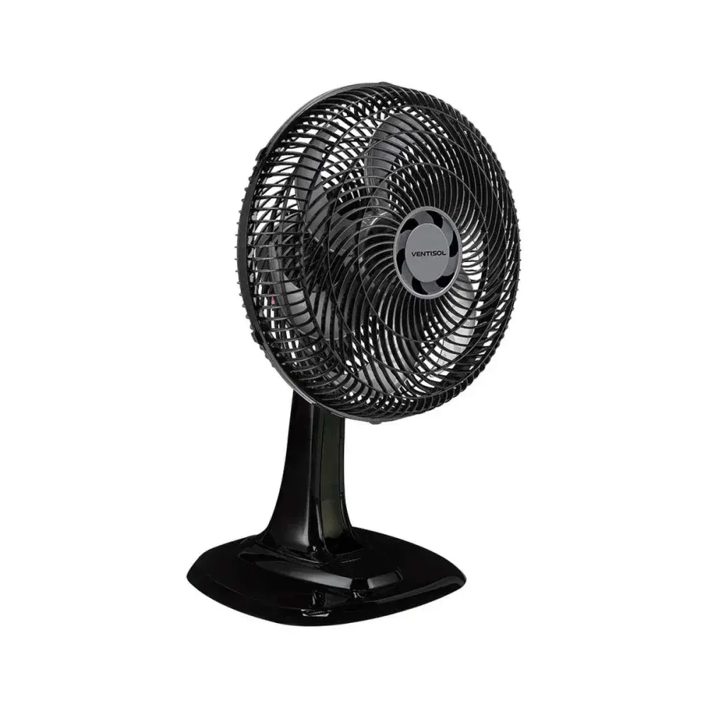 Ventilador de mesa turbo premium 30CM preto 220V Ventisol — fotografia 5