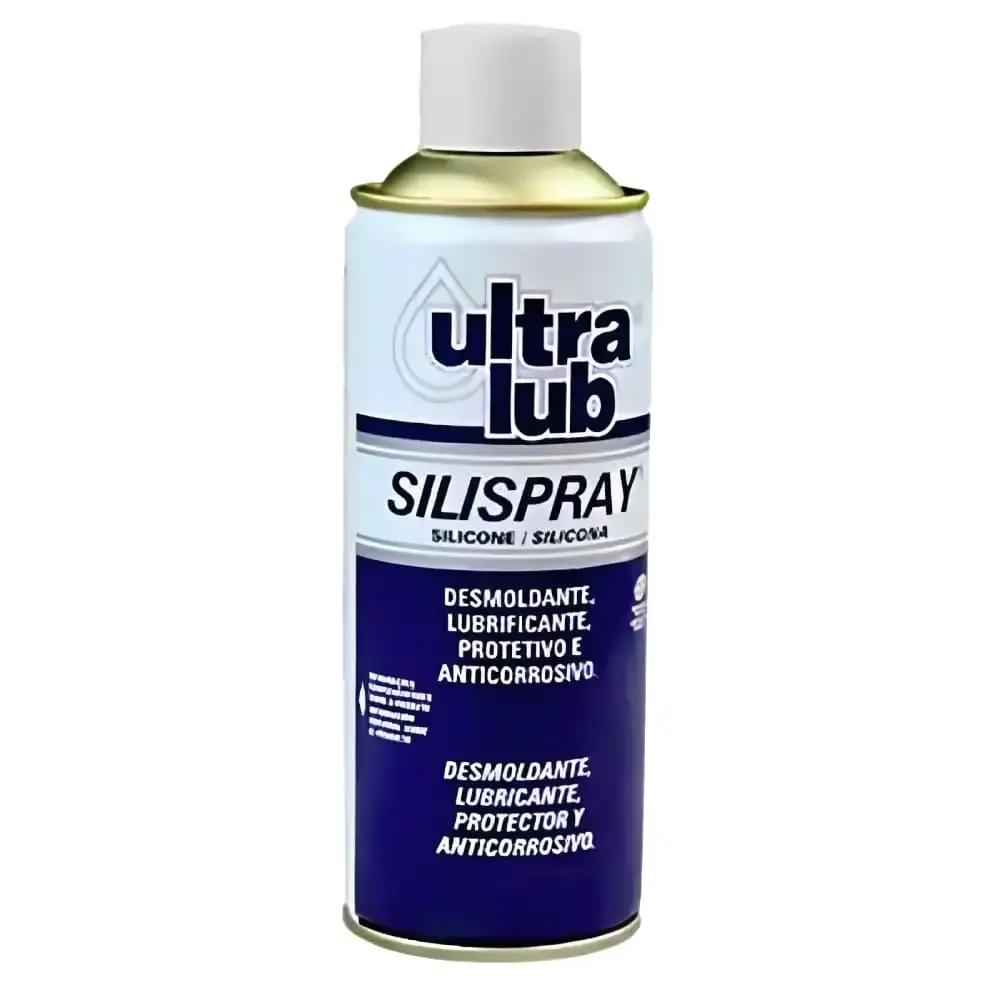 Silicone Spray SILISPRAY Butano 250 g Com 6 Unidades ULTRALUB — fotografia 2