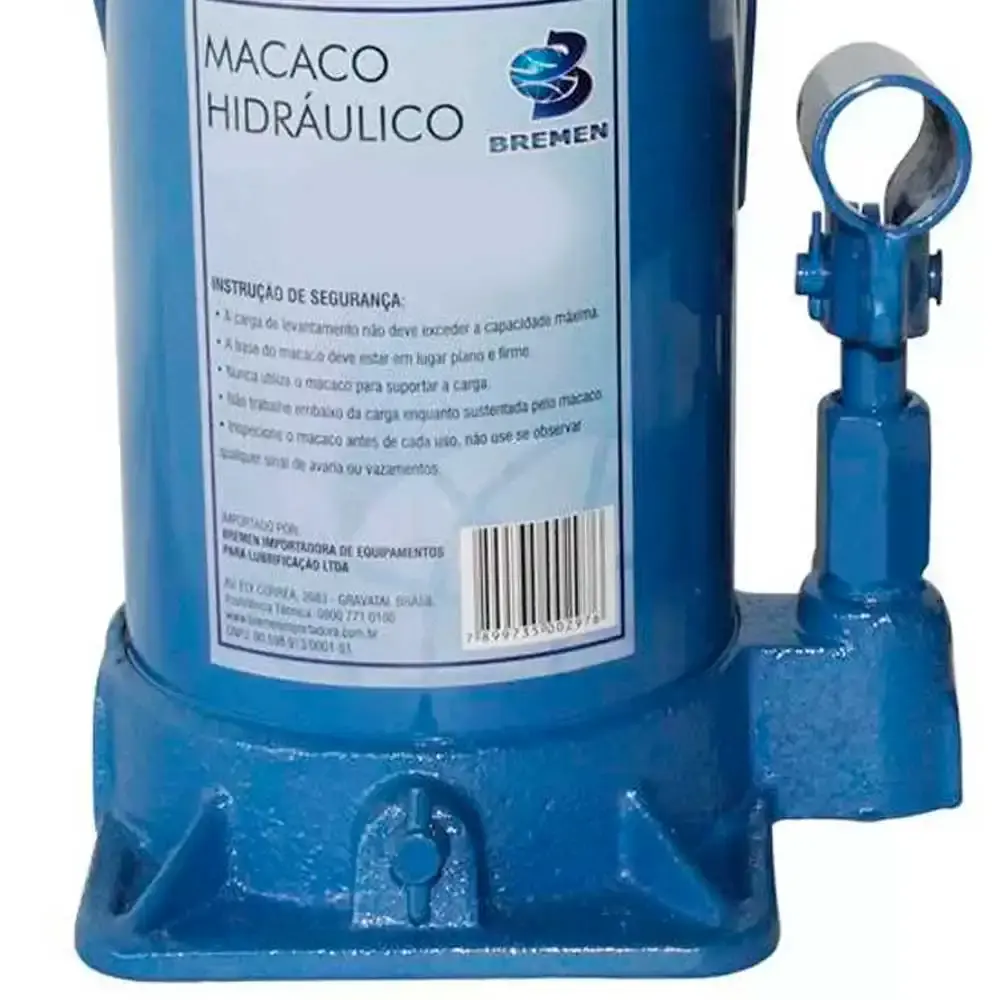 Macaco hidráulico tipo garrafa 25 TON 9992 Bremen — fotografia 5