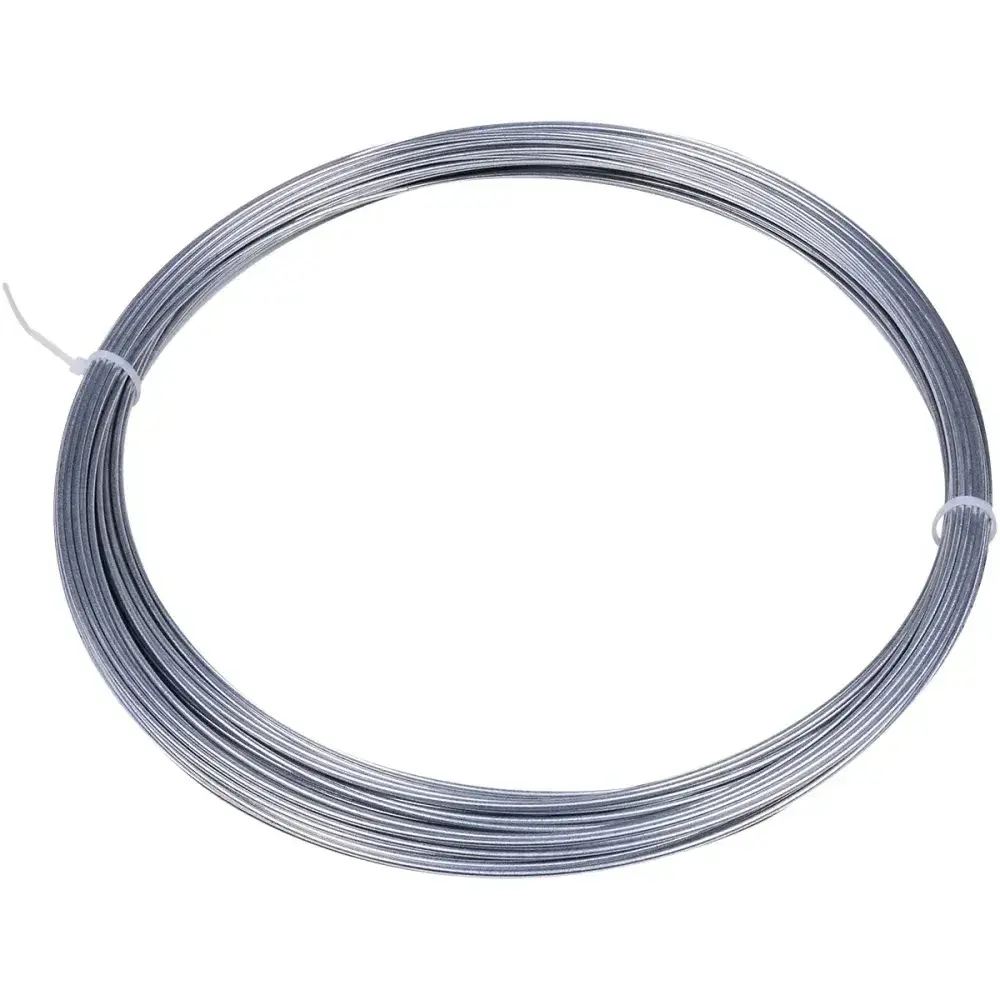 Rolo de arame liso galvanizado BWG16 1,65MM 1KG Belgo — fotografia 5