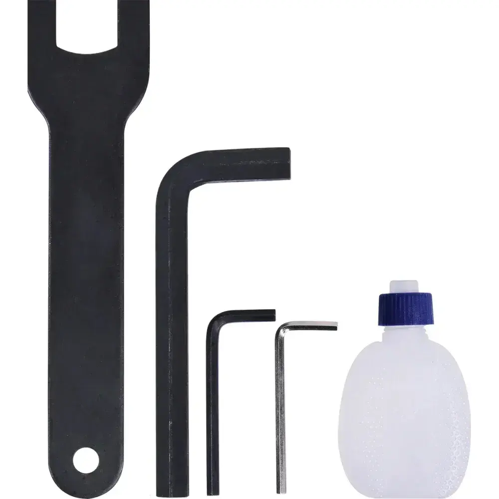 Esmerilhadeira angular pneumática 7 180MM Worker — fotografia 10