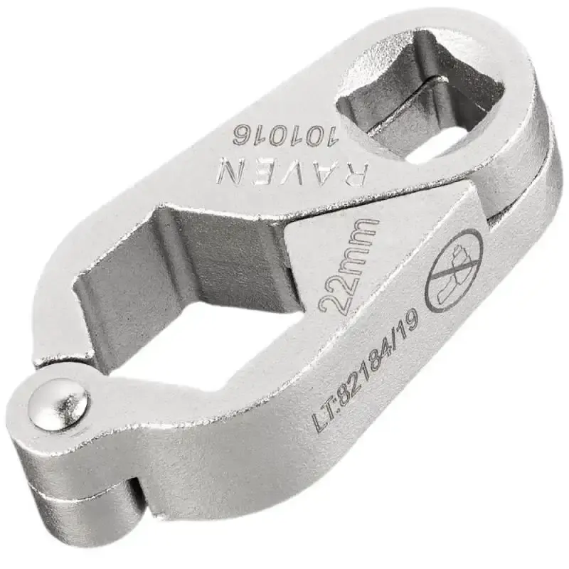 Chave articulada 22MM com encaixe 1/2" POL para sonda lambda 101016 Raven — fotografia de referência