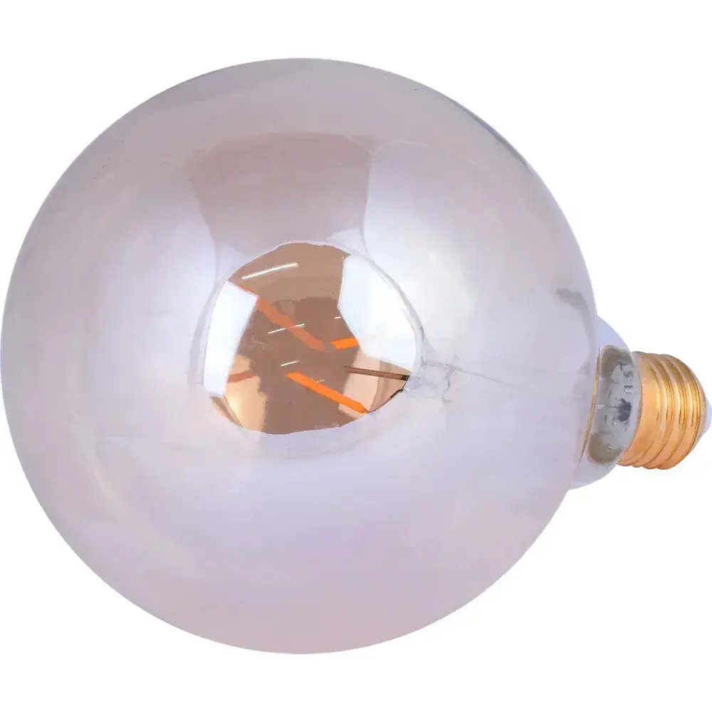 Lâmpada led filamento vintage globo G125 bivolt Liege — fotografia 7