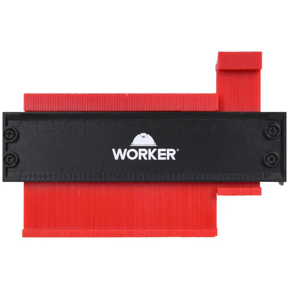 Gabarito medidor de contorno 6 com 150MM da Worker — fotografia de referência