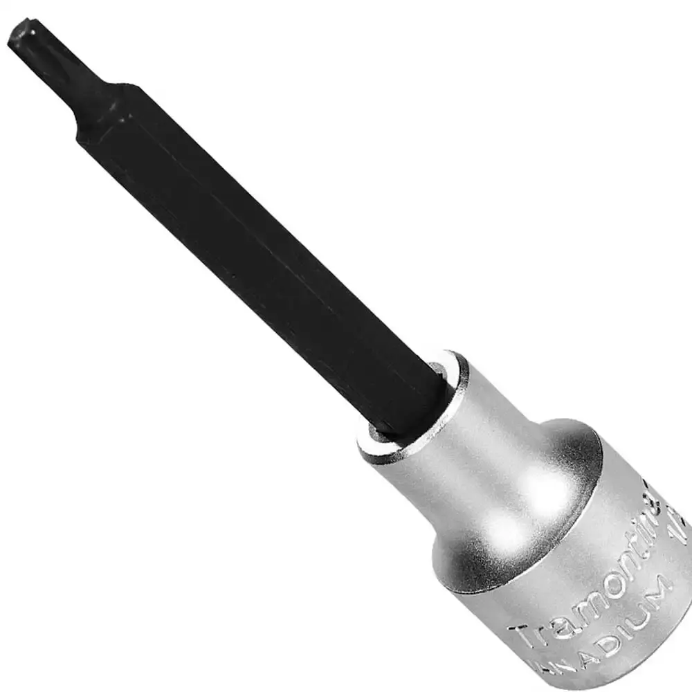 Soquete torx ponta trafix longa T25 1/2 pol Tramontina — fotografia 5