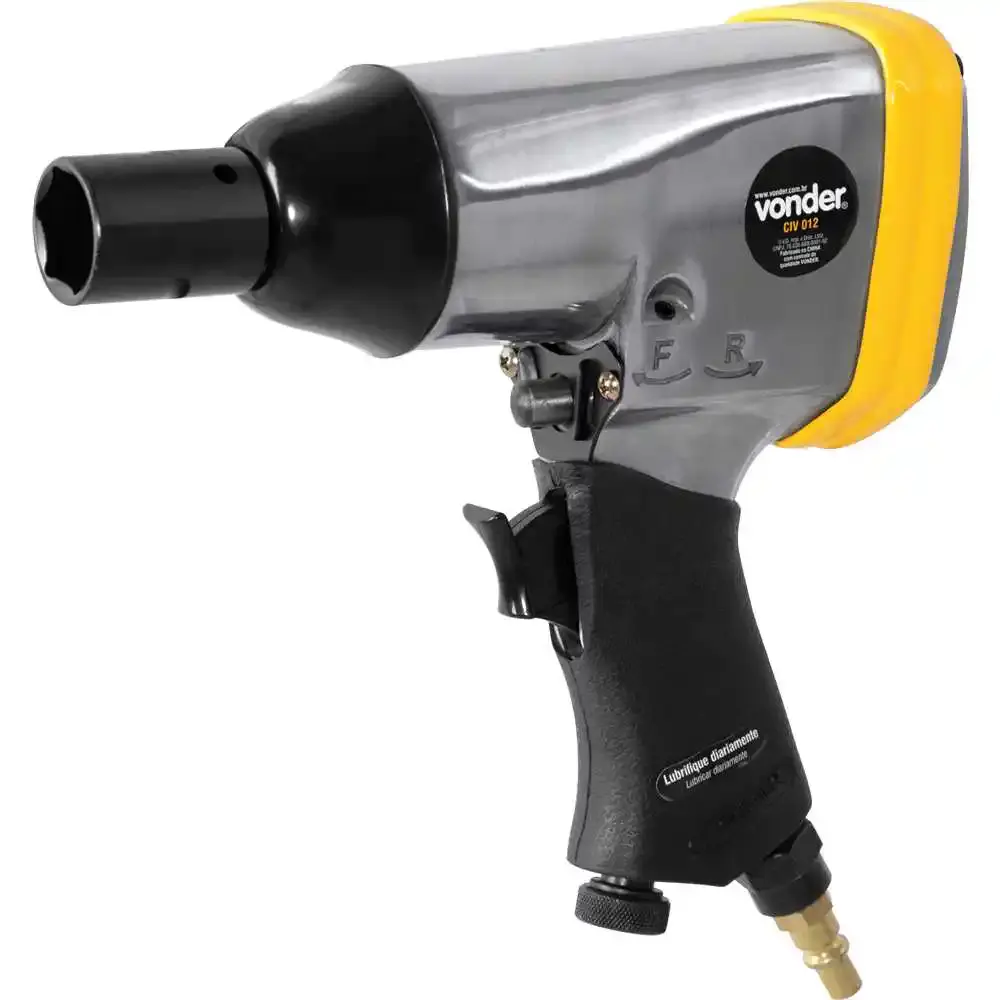 Chave de impacto pneumática 339Nm 1/2 POL 12,7 mm CIV 012 VONDER — fotografia 4