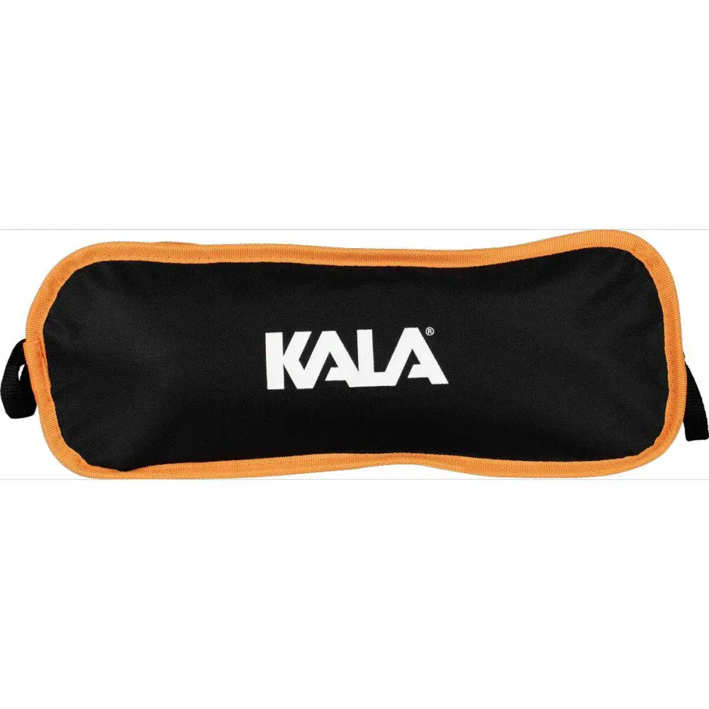 Cadeira monaco desmontável preta com laranja Kala — fotografia 5