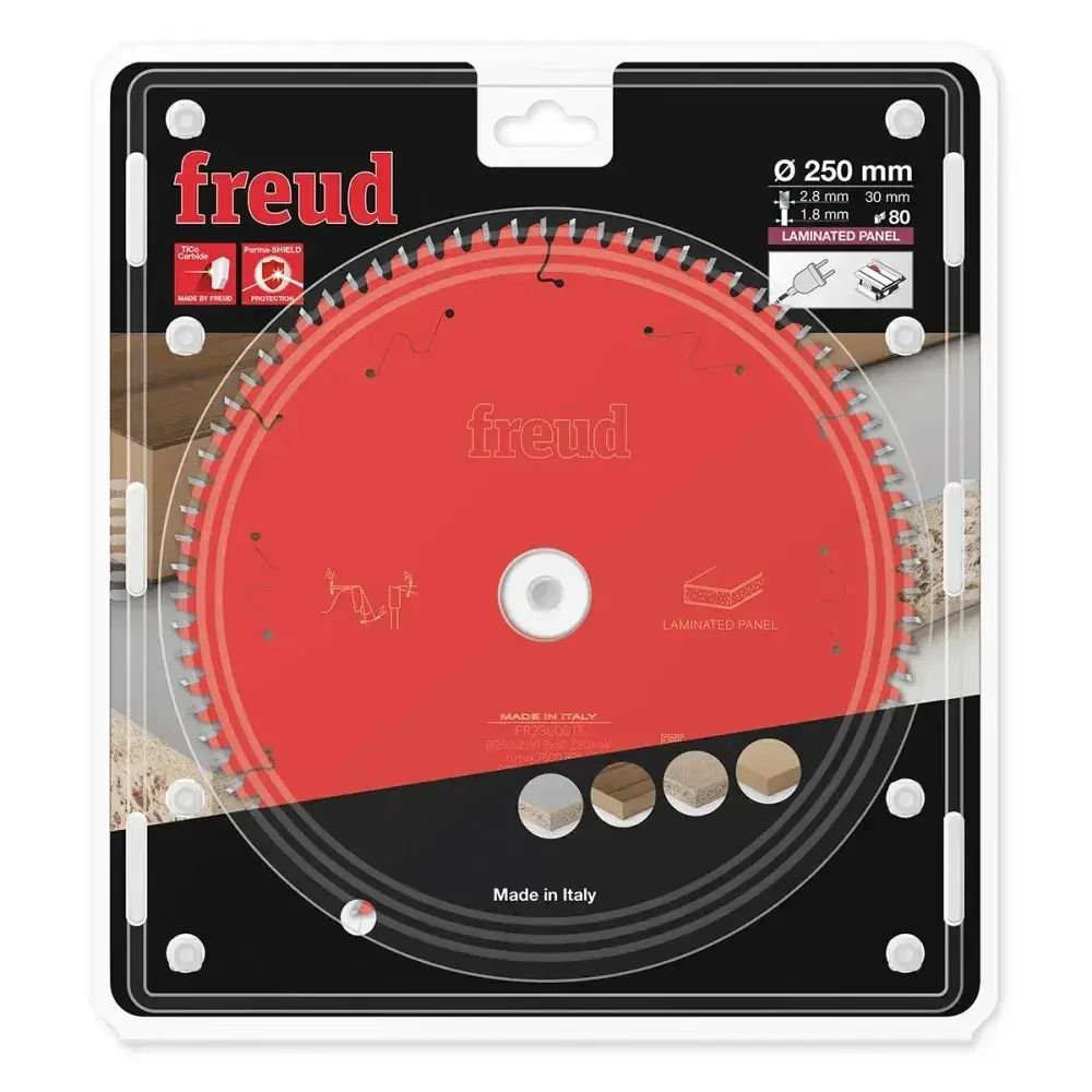 Disco serra circular 10 80 dentes para mdf FR23L001T Freud — fotografia 4
