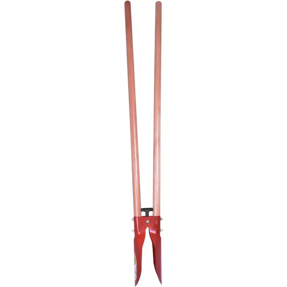 Cavadeira articulada, cabo de madeira 110 cm, com batente plástico Tramontina 77559524 — fotografia 6