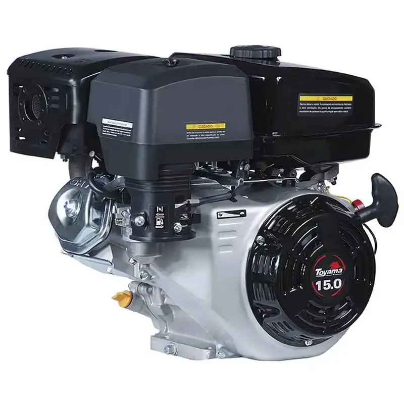 Motor gasolina 15 HP 4 tempos partida manual TF150FX1 Toyama — fotografia de referência