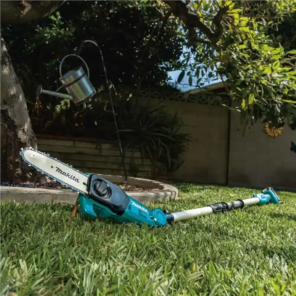 Motopoda a gasolina 18V 260W sabre 20CM com 2 baterias 18V 5,0AH e carregador Makita — fotografia 6