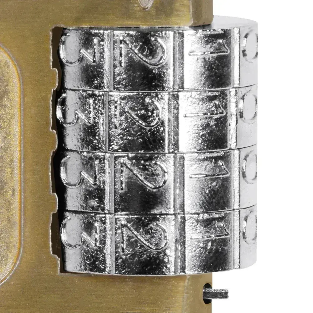 Cadeado segredo 40MM latonado Stam | Ponto Torque