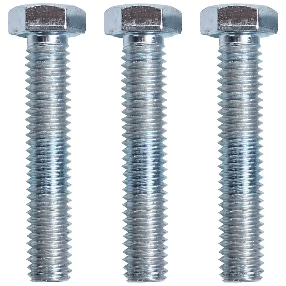 Parafuso sextavado unc 5/16” x 2” 421944 Worker – 3 peç — fotografia de referência