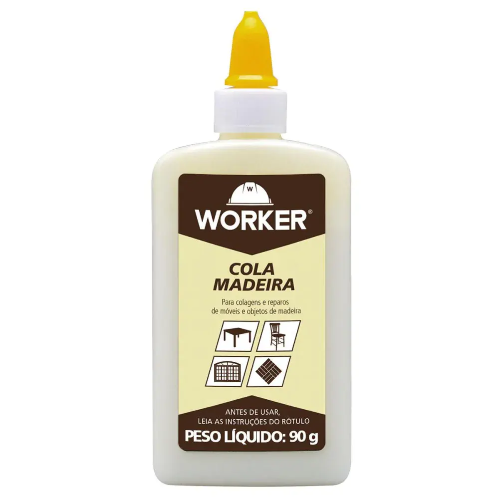 Adesivo cola madeira 100G Worker — fotografia de referência