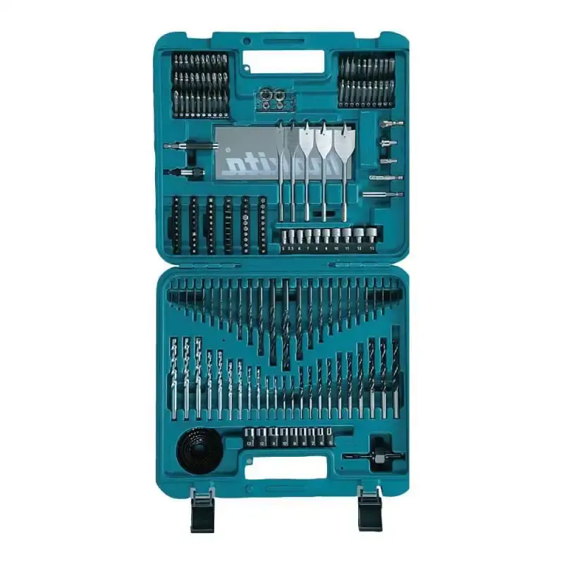 Estojo de ferramentas e brocas com 201 peças D-47260 Makita