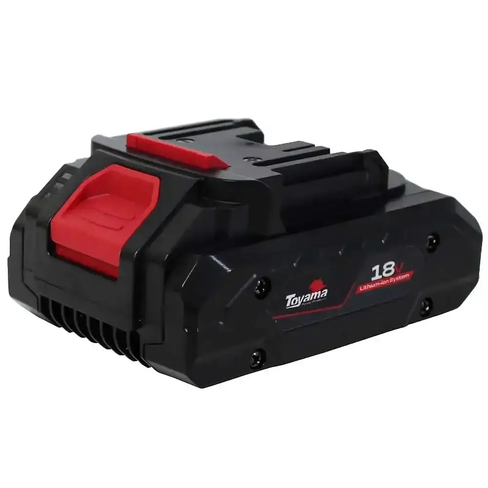 Bateria 18V highpower com indicador 21700 cells TBT18B 4.0-AH Toyama — fotografia 2